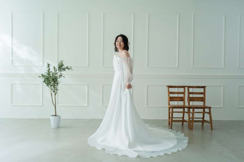 新婦様のソロカット