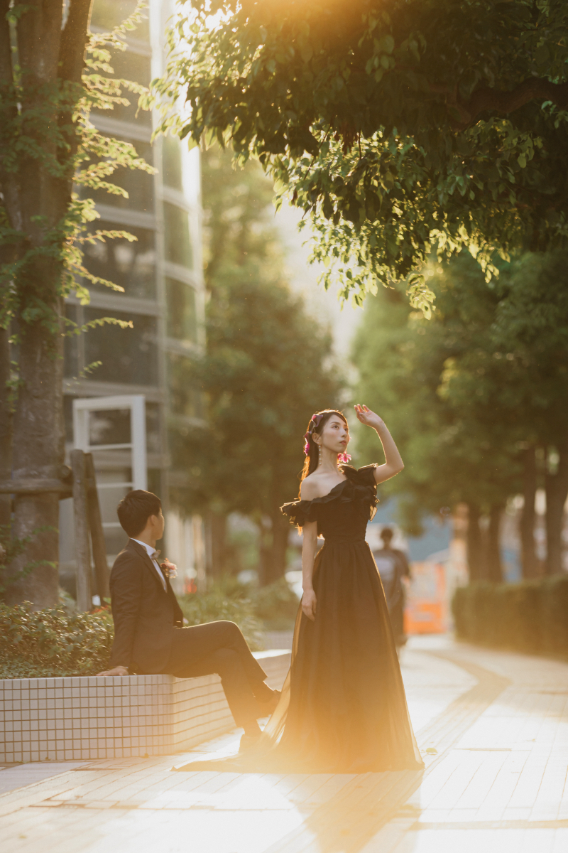 ポージングもしっかりと