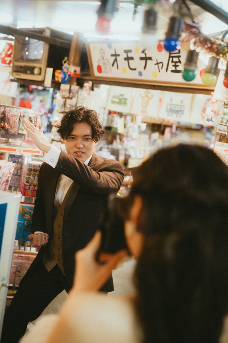 まるでヒーロー！なご新郎様