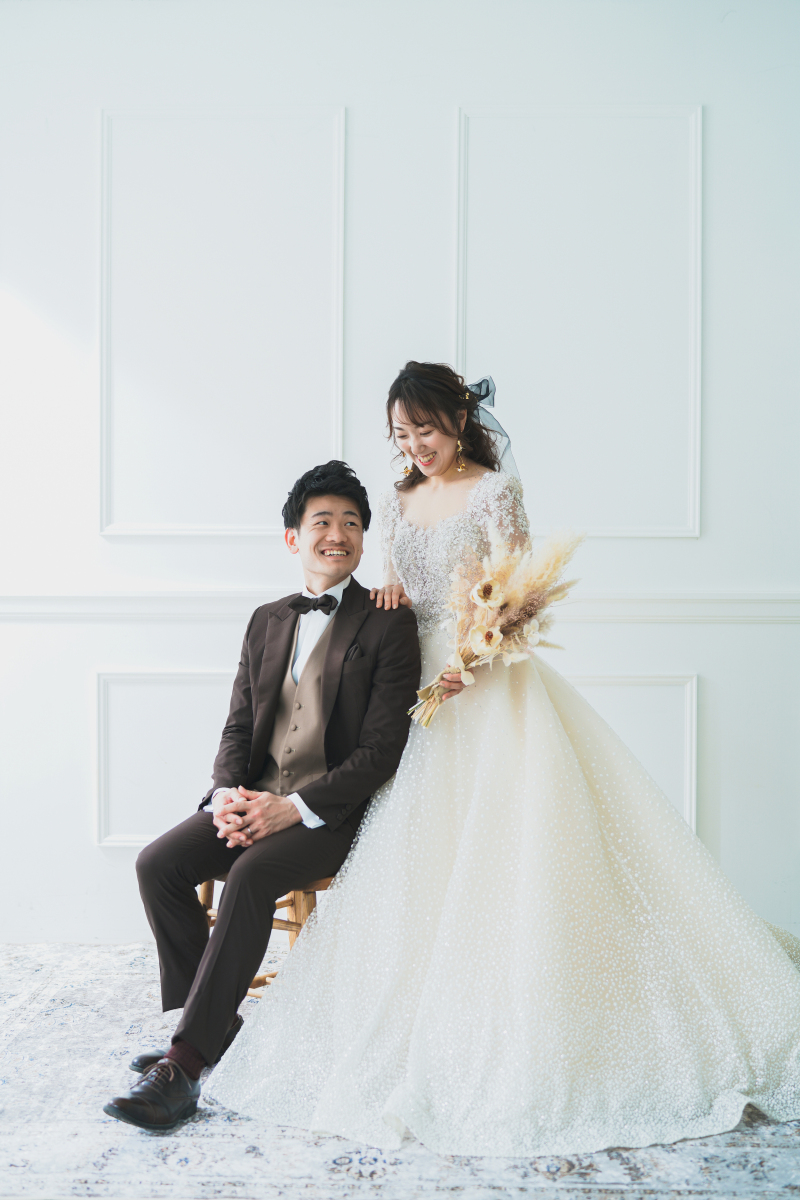 洋装にチェンジ。