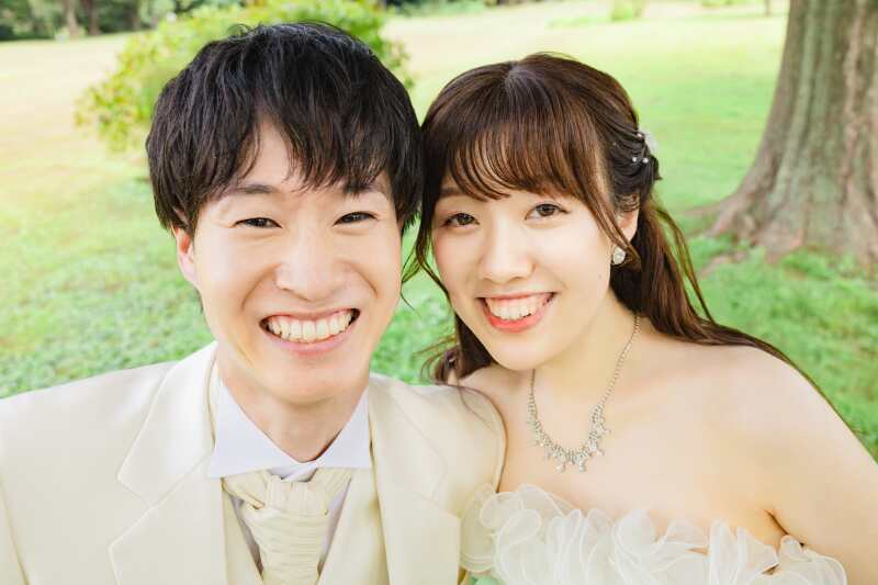 最後は、笑顔で