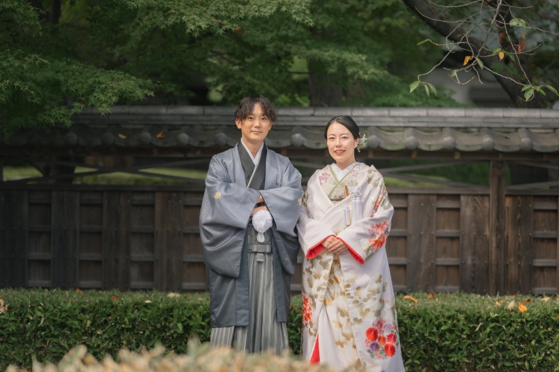 花田苑にて和装撮影