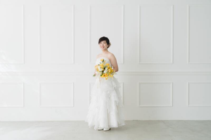 新婦様のソロカット