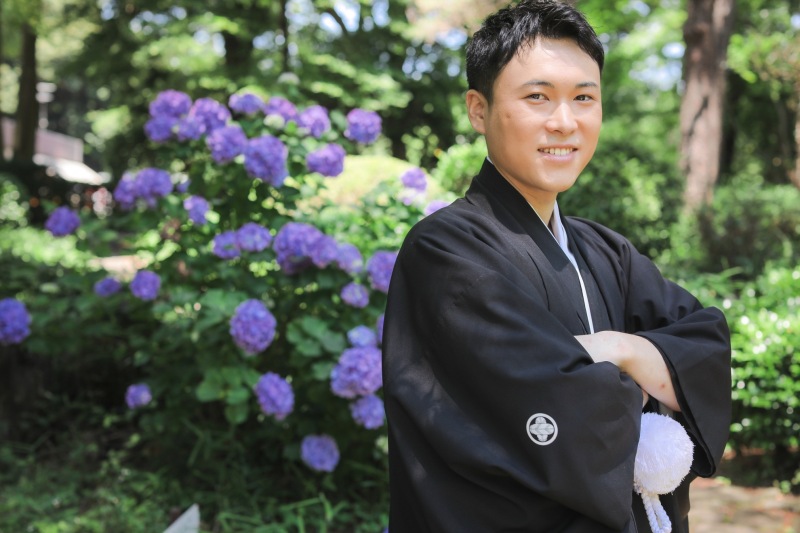 新郎さんも