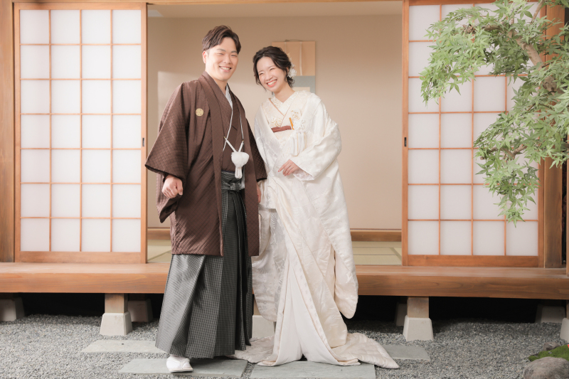 白無垢も堪能していただきました！