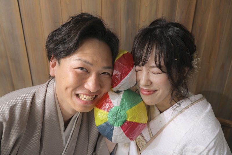 持ち込み小物でオリジナルの1枚を!