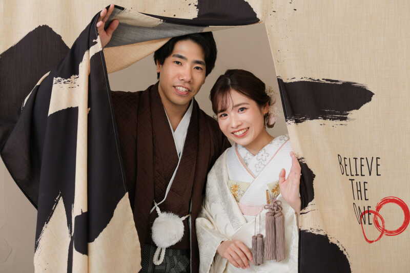 笑顔バッチリ！