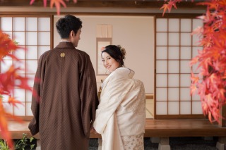 屋内庭園＆私服フォト