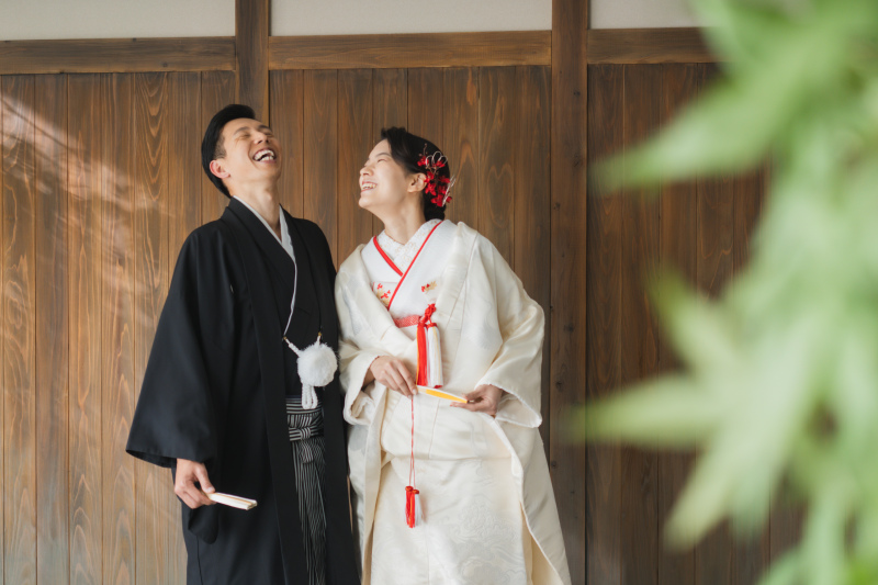 二人の笑顔が素敵