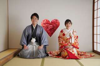 屋内庭園スタジオで