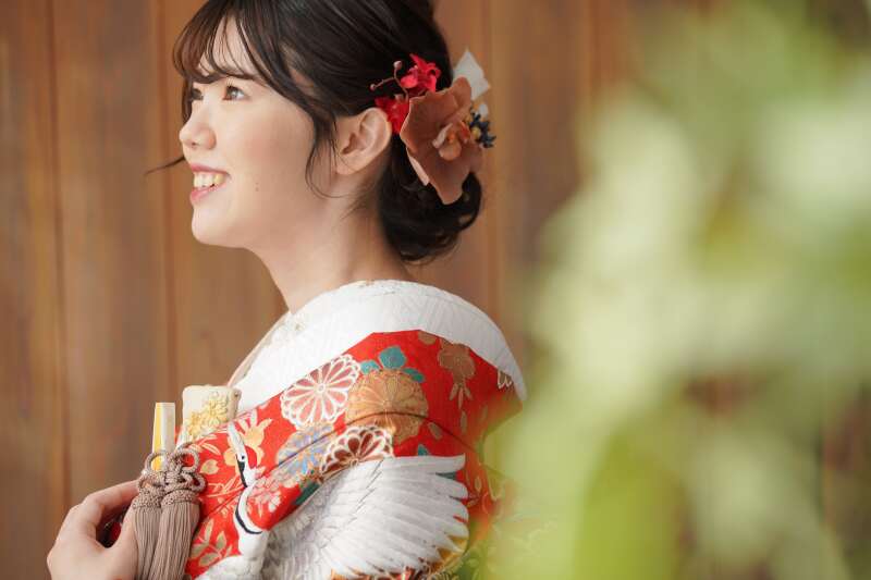 新婦様のソロカット