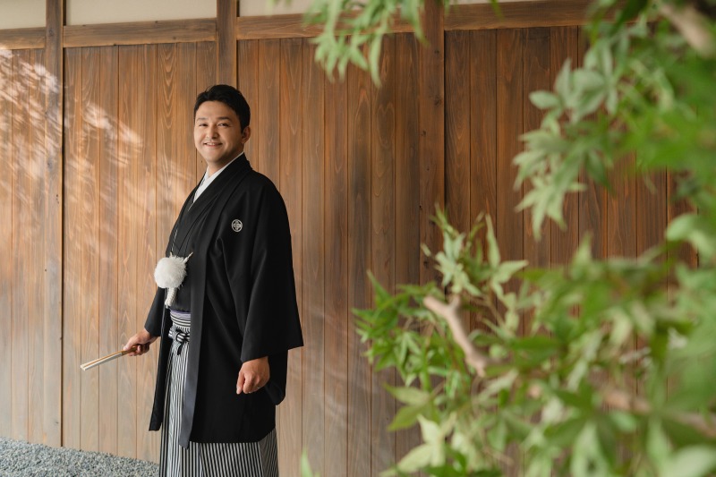 ご新郎様のソロカット