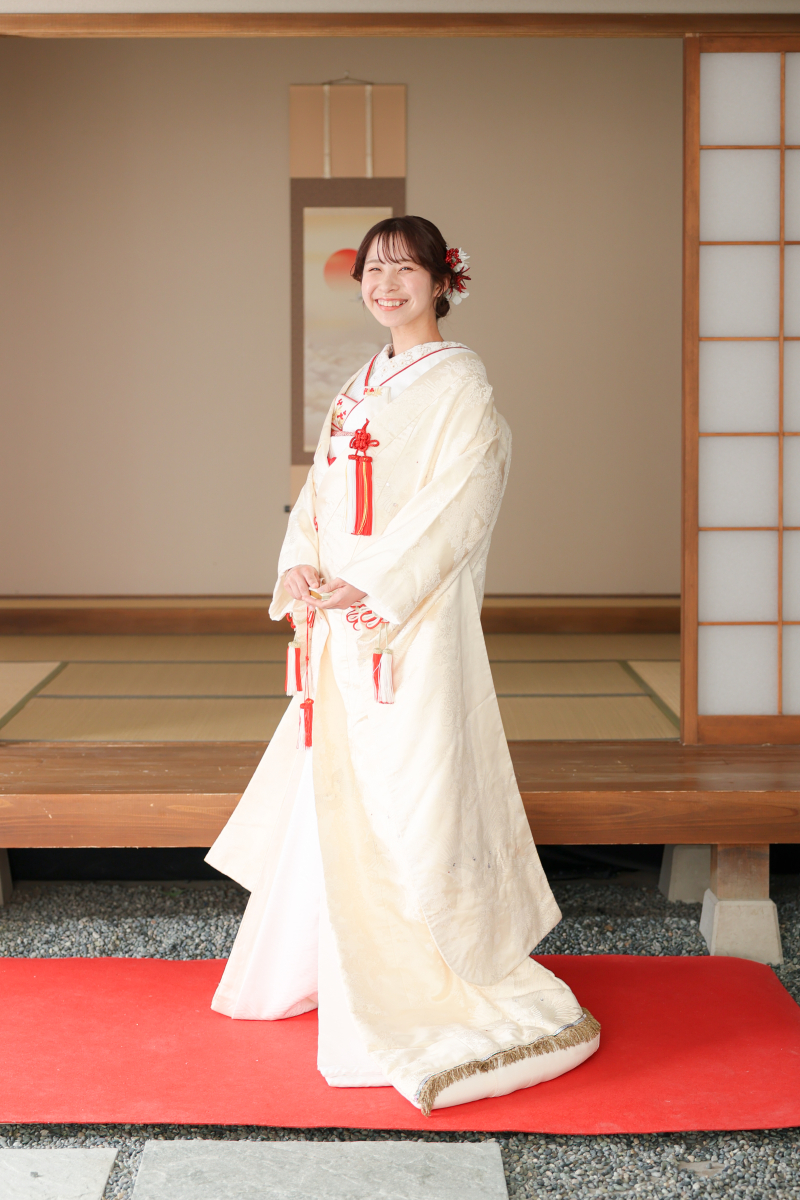 新婦様のソロカット