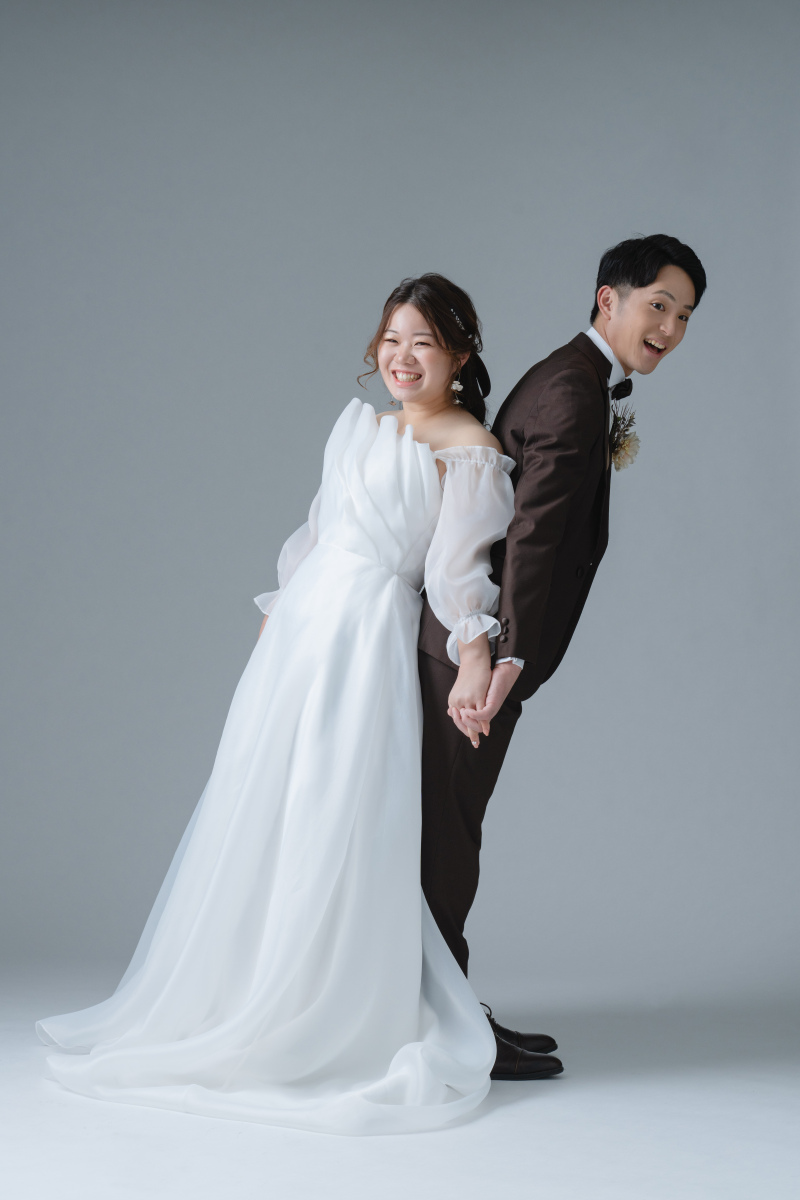 洋装にお着替えして