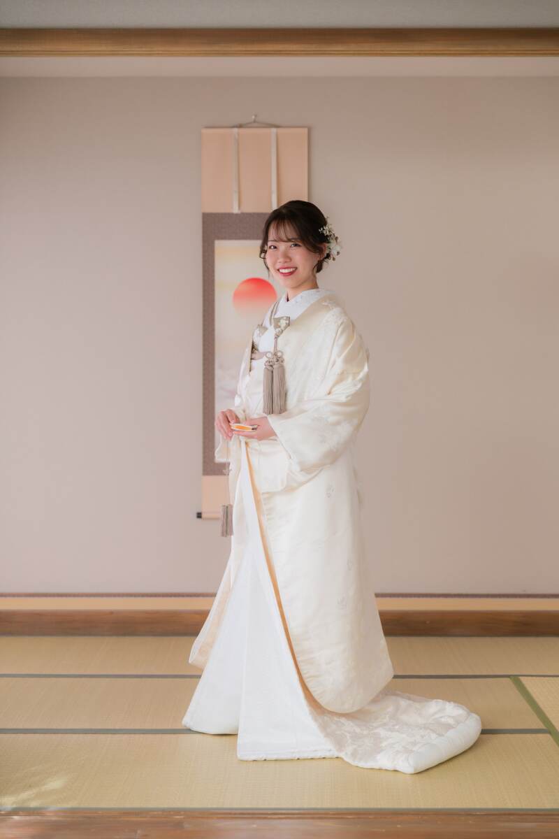 お着物を整えて