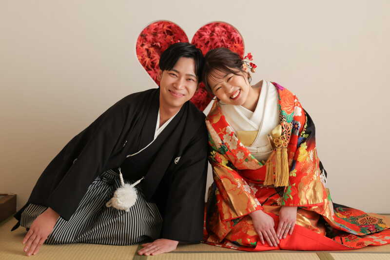 最後はぎゅーっと寄って！