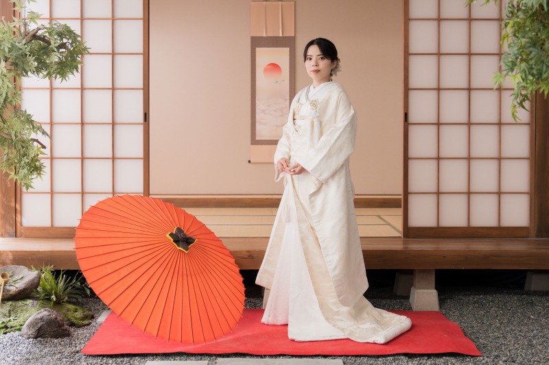 新婦様のソロショット