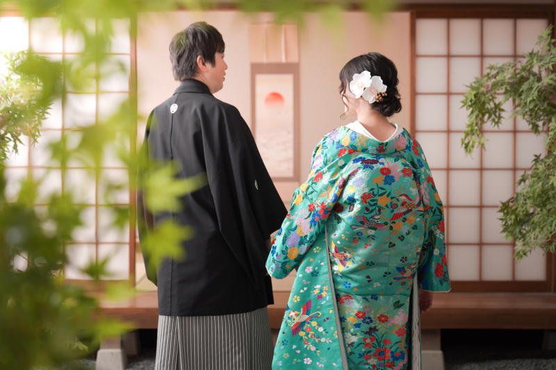 縁側に帰って行くよ