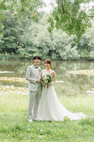 洋装ロケーション【見沼自然公園】