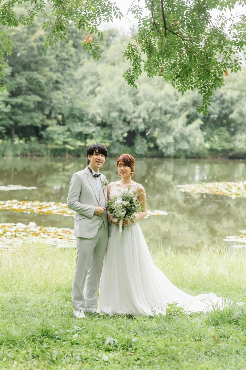 洋装ロケーション【見沼自然公園】