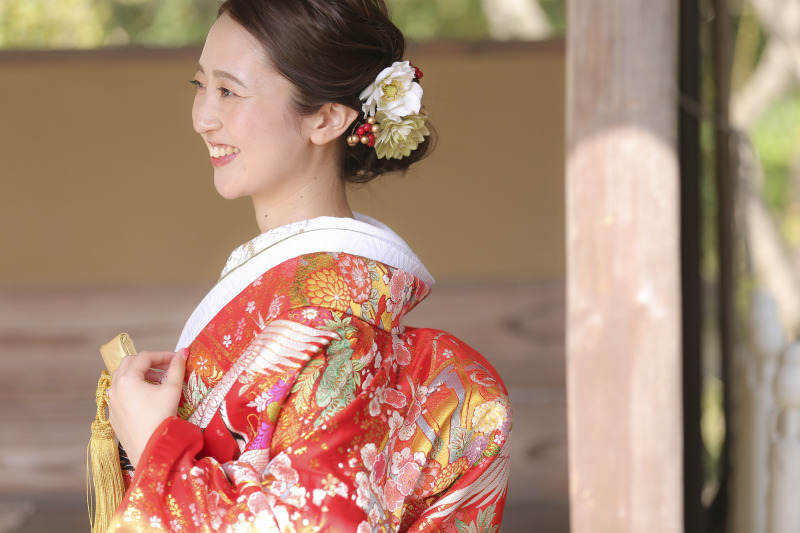 ご新婦様のソロショットも