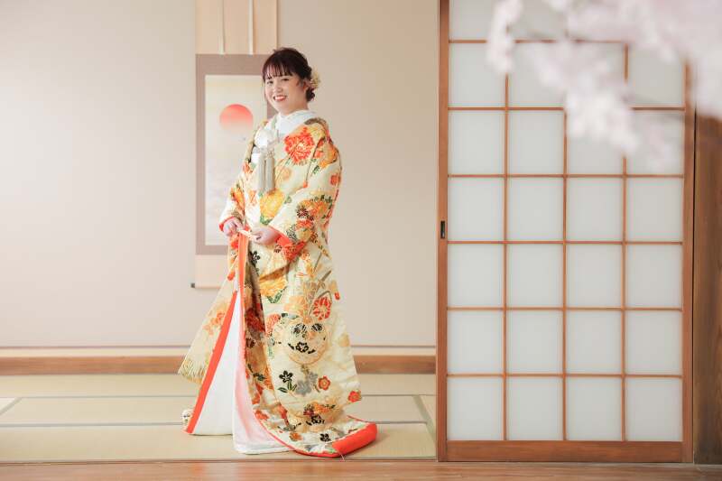 新婦様のソロカット