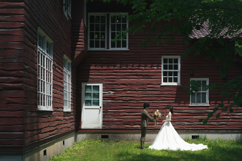 新婦さんの表情に注目!