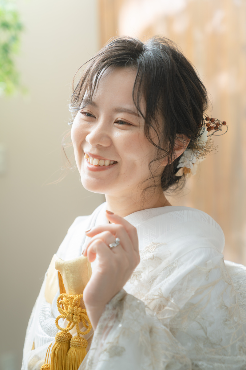 レースのお着物