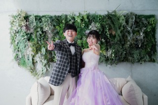 洋装2着でお二人らしく！