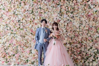 洋装のハウススタジオで