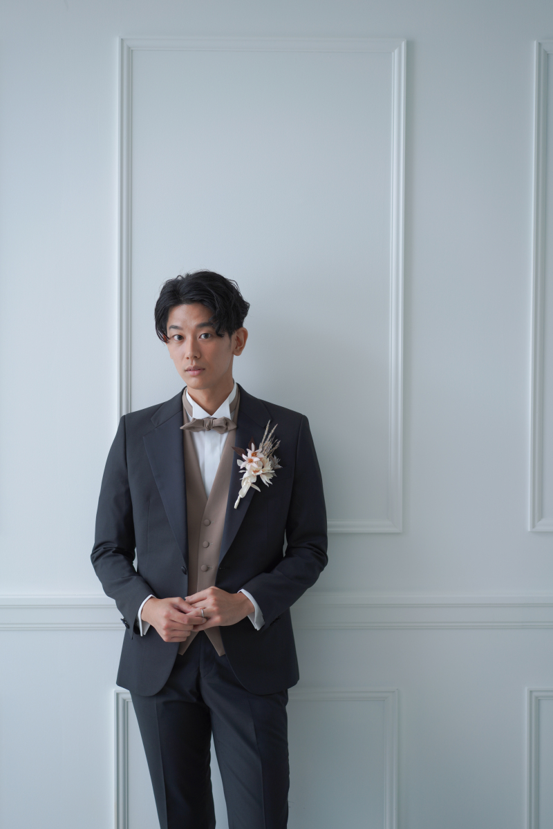 ご新郎様のソロショット