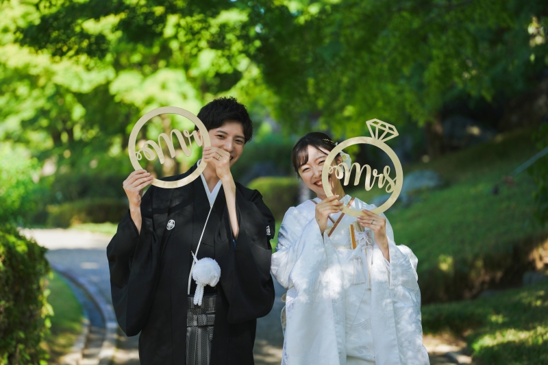 お持ち込みの小物を使って