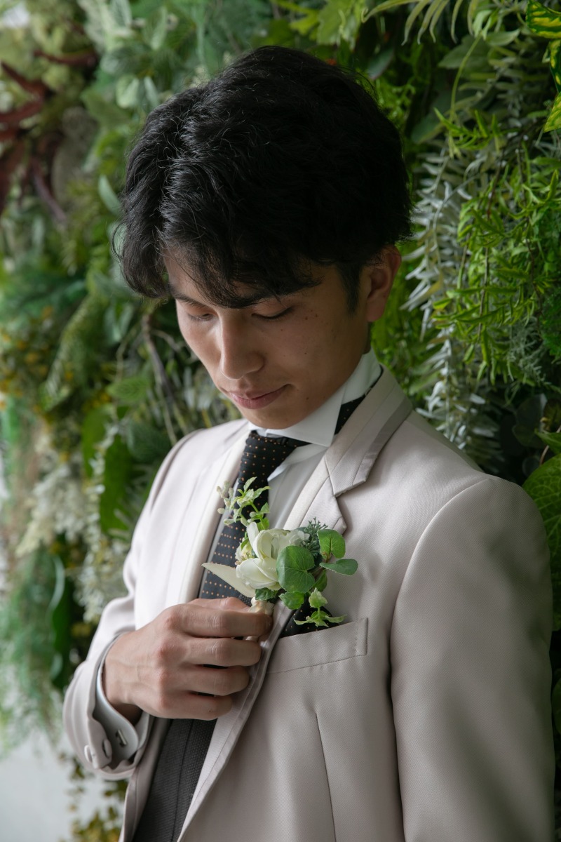 新郎様ソロショット