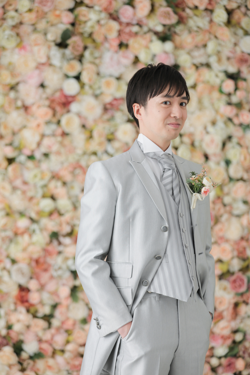 ご新郎様のソロカット