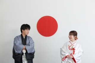 屋内庭園でお二人らしいを大切に。