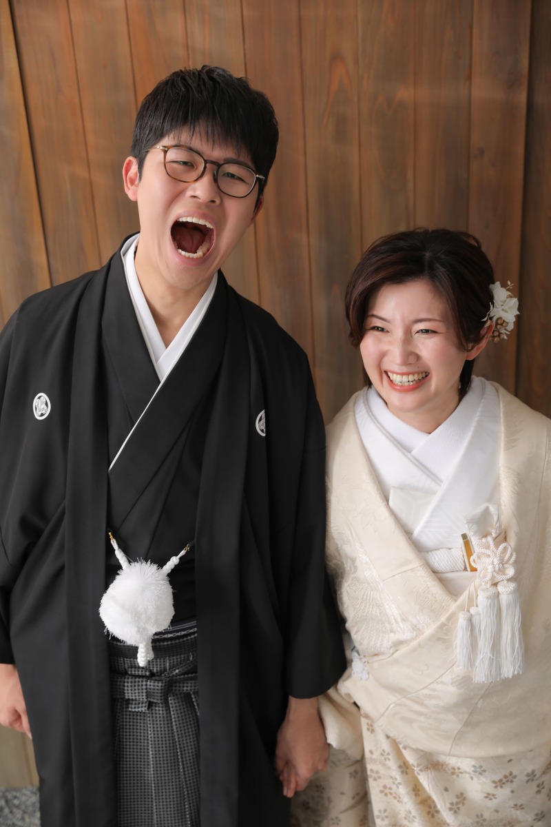 ニコニコ笑顔も◎