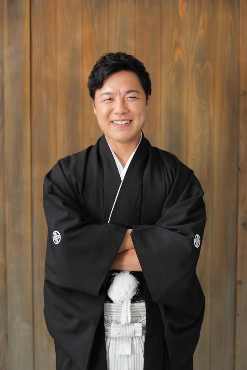 優しい笑顔の新郎さん