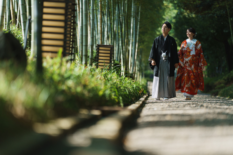 木漏れ日の中で