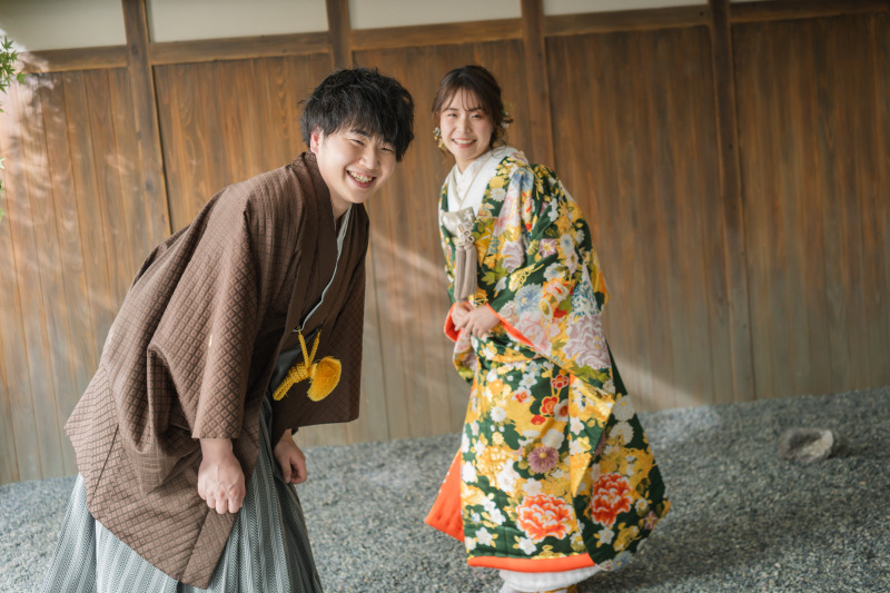 次は新郎さん！