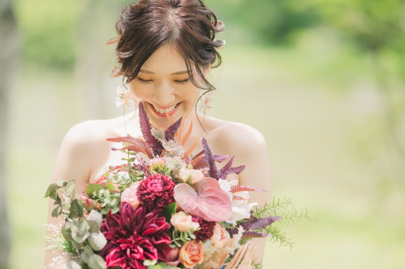 ブーケも思い出の一つ