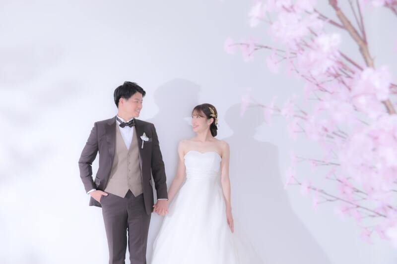 ハウススタジオで桜を!