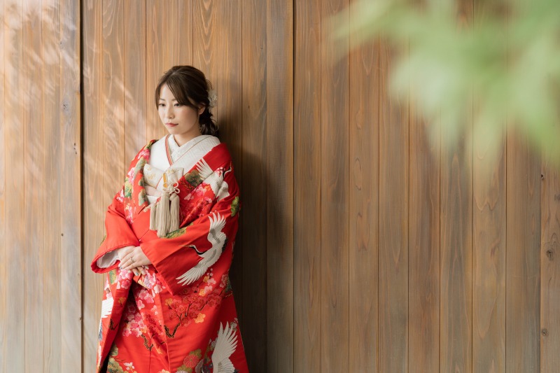 新婦様のソロカット