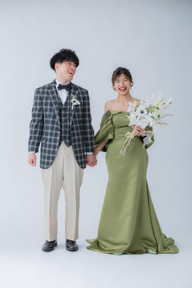 カラードレスにチェンジ！