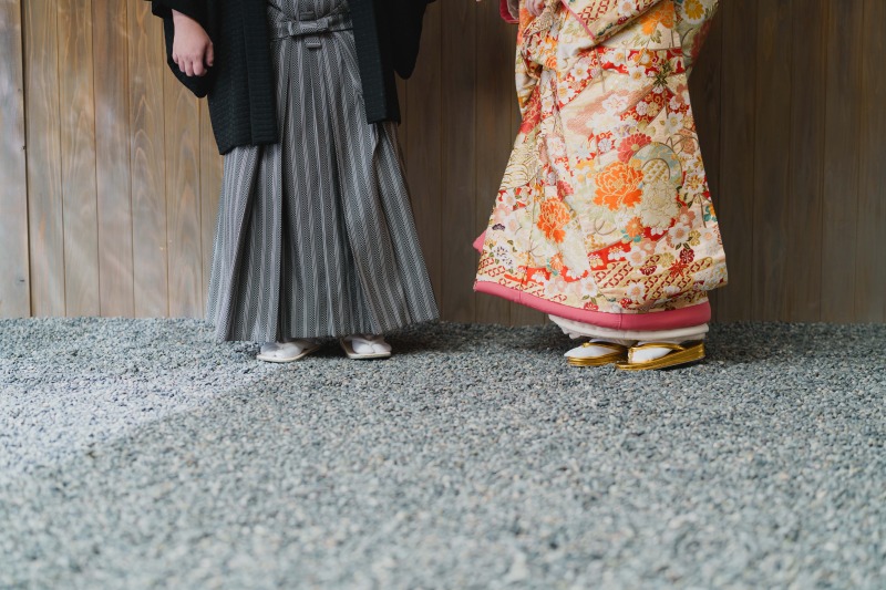 足元のカットも