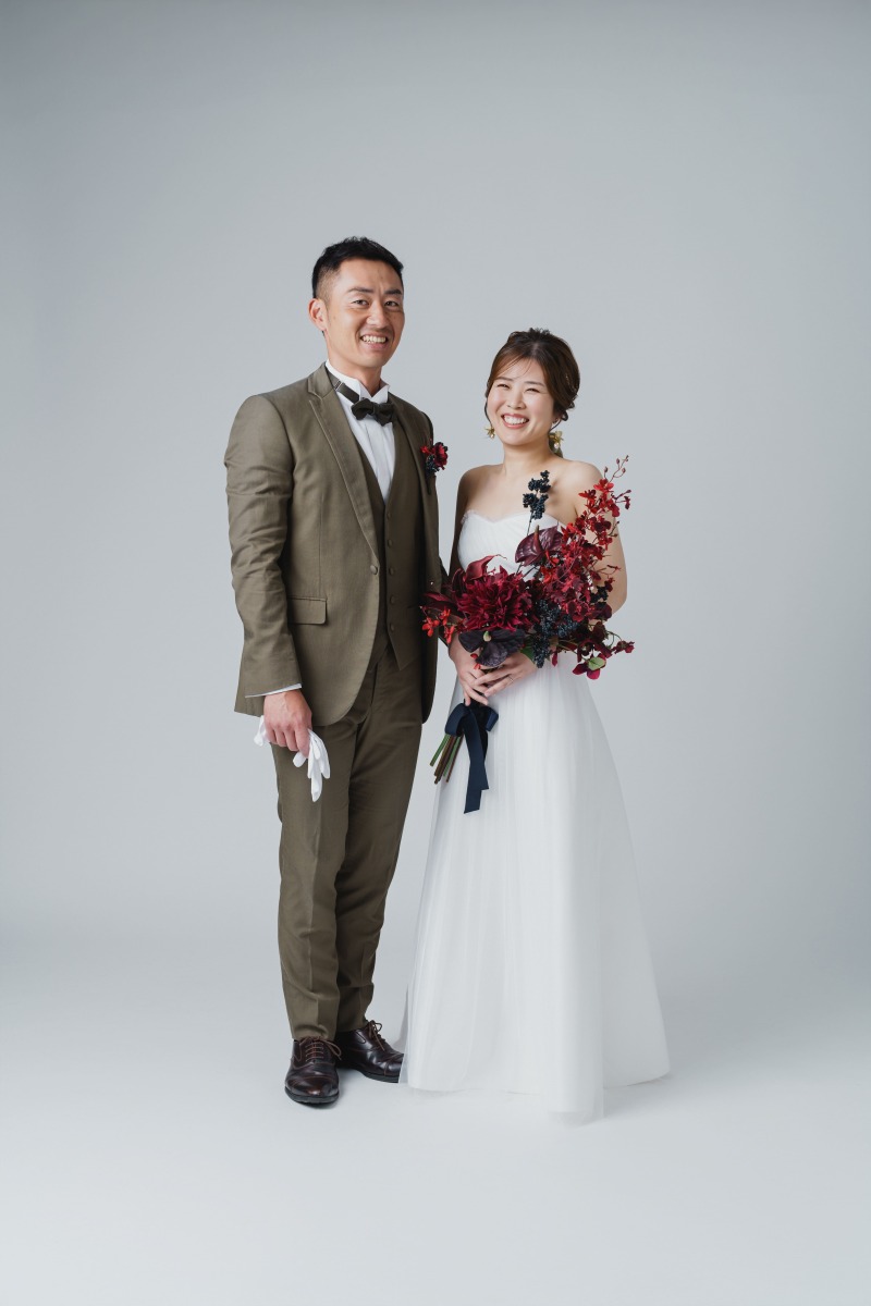 シンプルにお二人を