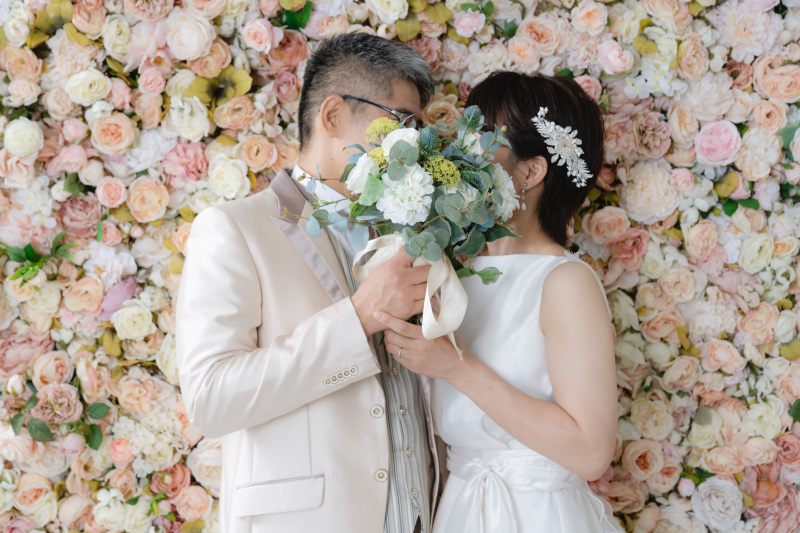 ブーケを使って