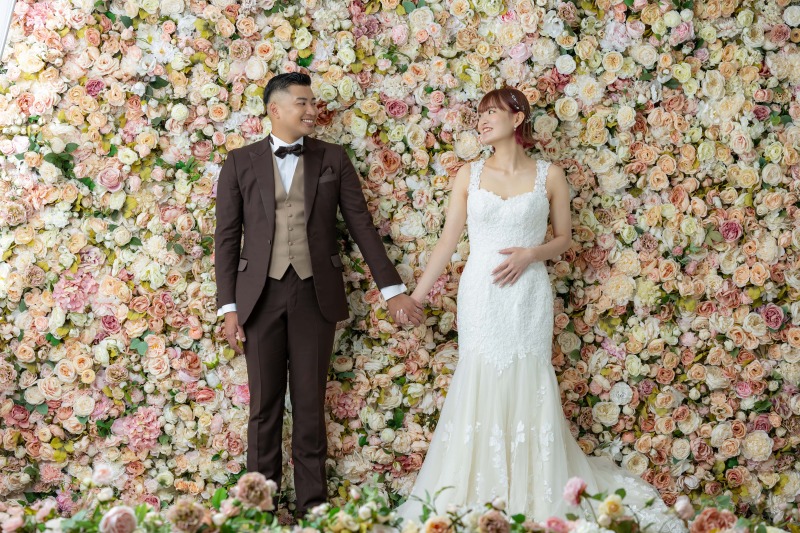 洋装ハウススタジオにて