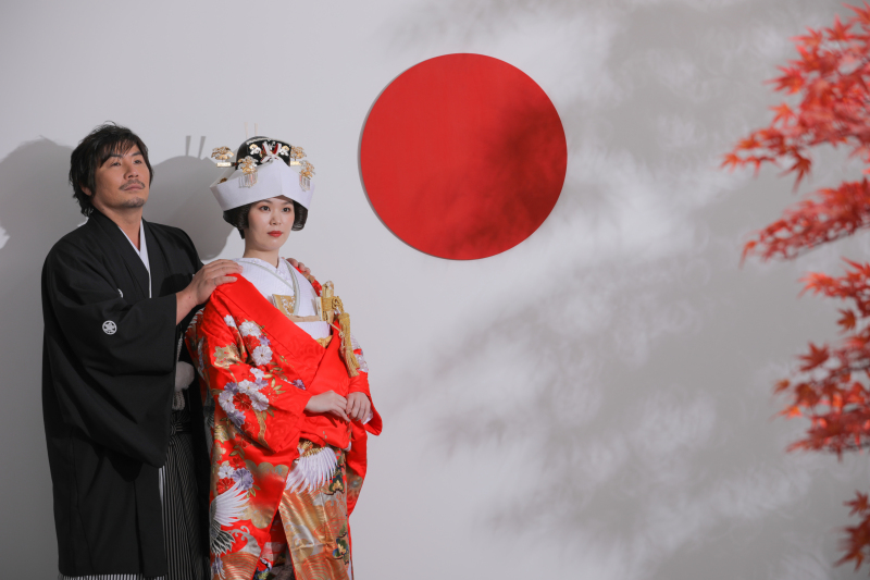 日本髪でクラシカルな雰囲気で・・・