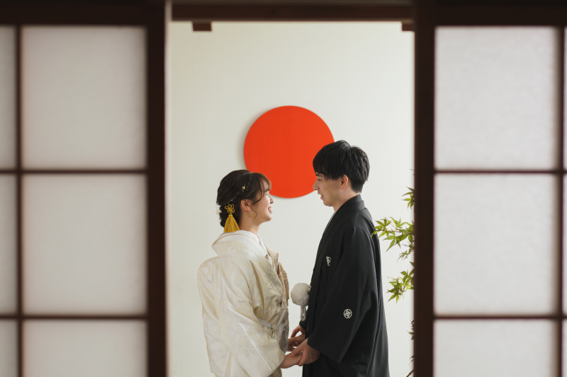 和装と洋装それぞれ好きなスタジオで。