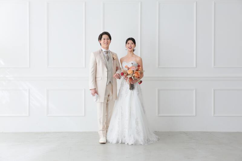 フォーマルな立ち姿